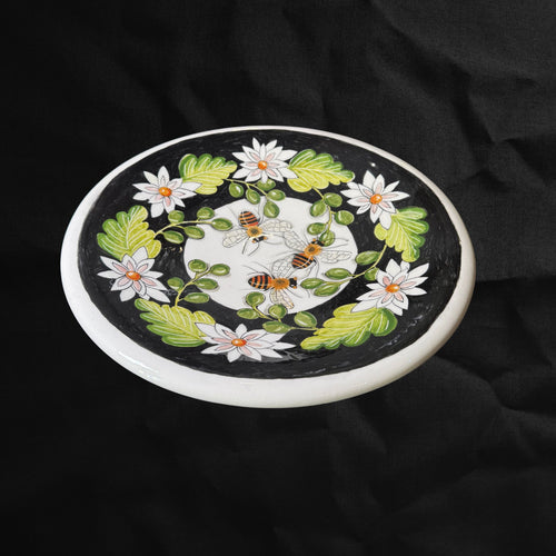 Piatto Api e fiori